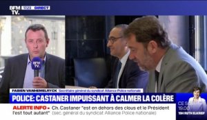 Fabien Vanhemelryck (Alliance Police nationale): "Il faut que la technique de l'étranglement reste tant qu'on n'en a pas trouvé une autre"