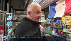 Marseille : des kiosques privés de journaux