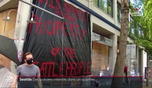 États-Unis : des policiers interdits d’un quartier de Seattle