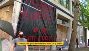 Etats-Unis : des policiers interdits dans un quartier de Seattle