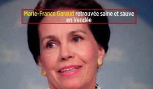 Marie-France Garaud retrouvée saine et sauve en Vendée