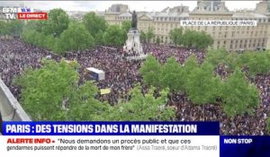 Manifestation à Paris: des gaz lacrymogènes jetés par les forces de l'ordre