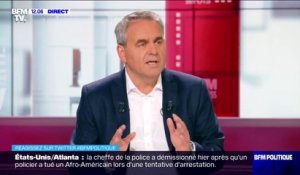 Xavier Bertrand, président de la région Hauts-de-France, estime que les policiers "ont été lâchés par le ministre de l'Intérieur"