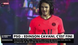 Le Paris Saint-Germain et Edinson Cavani, c'est fini