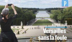 Château de Versailles: « Je n'ai jamais vu le parc vide comme ça »