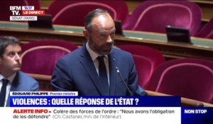 Édouard Philippe sur les violences: "C'est la loi qui doit prévaloir dans la République"