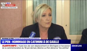 Marine Le Pen: "Je m'interroge sur une éventuelle action en justice contre le préfet du Finistère et le préfet maritime"