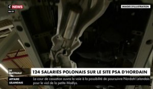 Les salariés polonais sont arrivés à l'usine PSA d'Hordain dans le Nord