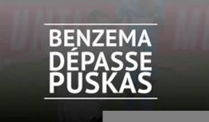 Real Madrid - Benzema dépasse Puskas !