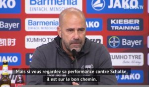 Leverkusen - Bosz : "Pour l'instant, Havertz ne peut pas faire beaucoup mieux"