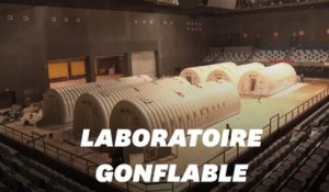 Face à la remontée des cas, Pékin installe un laboratoire gonflable de dépistage du coronavirus