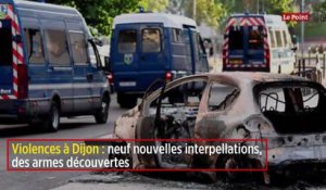 Violences à Dijon : neuf nouvelles interpellations, des armes découvertes