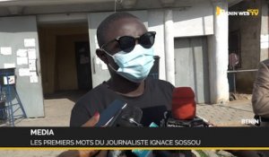 Bénin: les premiers mots du journaliste Ignace Sossou après sa libération