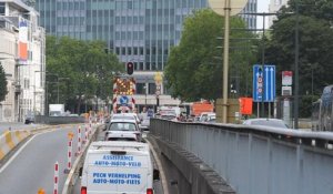 Bruxelles: plusieurs tunnels en travaux durant l'été
