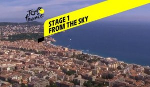 Tour de France 2020 - Étape 1 vue du ciel / Stage 1 from the sky : Nice