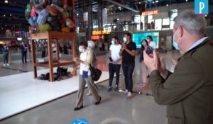 Réouverture du Centre Pompidou à Paris : les premiers visiteurs applaudis