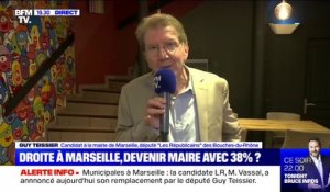 Marseille: pour Guy Teissier (LR), "il n'est pas question de faire un accord avec le Rassemblement national"