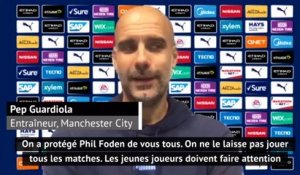 Man. City - Guardiola : "Protéger Phil Foden"