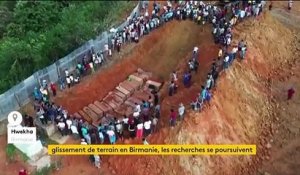 Birmanie : plus de 170 mineurs tués dans un glissement de terrain