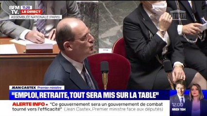 On Resume Le Discours De Jean Castex A L Assemblee Nationale Sur Orange Videos