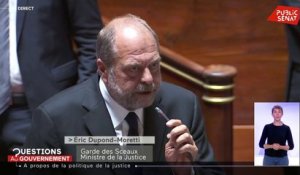 Eric Dupond-Moretti: "J'aurai besoin de tous les parlementaires"