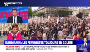 Story 3 : Nouvelles manifs féministes contre Gérald Darmanin - 10/07