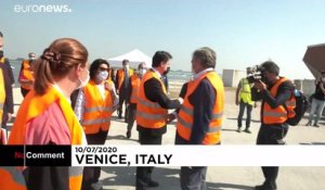 Venise : un système de digues mobiles mis en place pour protéger la ville des inondations