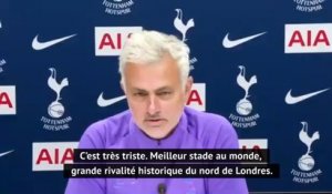 35e j. - Mourinho : "Un derby triste, sans ambiance"