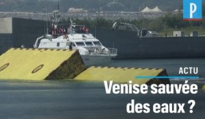 Venise teste avec succès ses digues anti-inondation