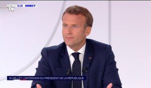 Emmanuel Macron reconnaît ne pas être "parvenu" à réconcilier les Français