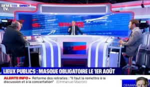 Story 1 : Masque obligatoire le 1er août dans les lieux publics - 14/07