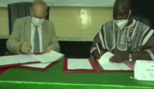 RTB/Signature de partenariat 2020 entre L’ENEP de bobo-dioulasso et l’ambassade de France au Burkina
