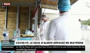 Coronavirus - Le seuil d'alerte est désormais dépassé en Mayenne et les autorités annoncent un doublement du nombre de personnes hospitalisées dans le département