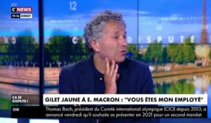 Gilles-William Goldnadel à propos de la rencontre entre E. Macron et un Gilet jaune aux Tuileries