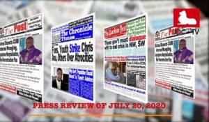 CAMEROONIAN PRESS REVIEW OF JULY 20, 2020