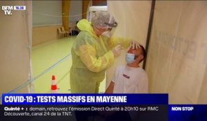 Coronavirus: la Mayenne met en place une politique massive de dépistages gratuits et sans rendez-vous