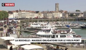 La Rochelle : masque obligatoire sur le Vieux-Port