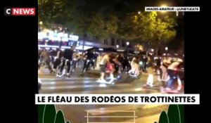 Paris : le fléau des rodéos de trottinettes