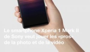 Le smartphone Xperia 1 II de Sony veut faire son cinéma