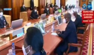 RTG - Premier Conseil des Ministres pour les nouveaux membres du Gouvernement