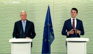 Un accord post-Brexit "peu probable" selon Michel Barnier