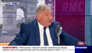 Gérard Larcher: "Il faut en finir avec les zones de non-droit et le sentiment d'impunité"
