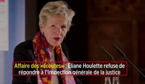Affaire des « écoutes » : Éliane Houlette refuse de répondre à l’Inspection générale de la justice