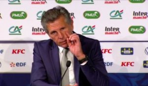 «Féliciter Jessy Moulin» - Foot - Coupe - ASSE - Puel