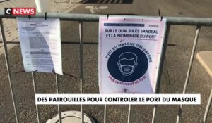 Des patrouilles pour contrôler le port du masque