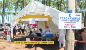 Coronavirus : ces vacanciers qui se font tester