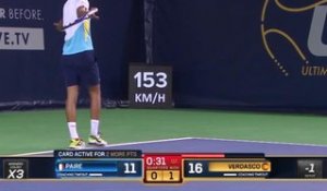 UTS 2 - Insultes et jet de raquette : le nouveau pétage de plombs de Paire contre Verdasco