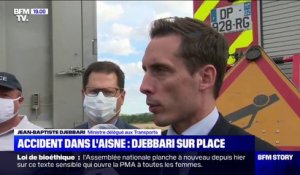 Jean-Baptiste Djebbari fait part de son "émotion" face aux "conséquences tragiques" de l’accident sur la RN2