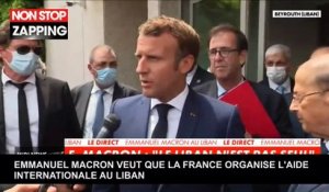 Emmanuel Macron veut organiser l'aide internationale au Liban après les explosions à Beyrouth (Vidéo)