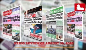 CAMEROONIAN PRESS REVIEW OF AUGUST 06, 2020